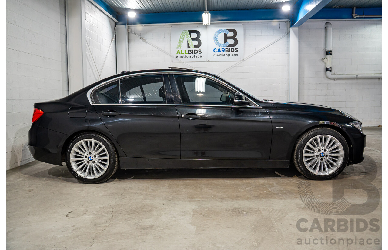 8/2014 BMW 328i Luxury Line F30 MY14 4d Sedan Black Sapphire Metallic Turbo 2.0L