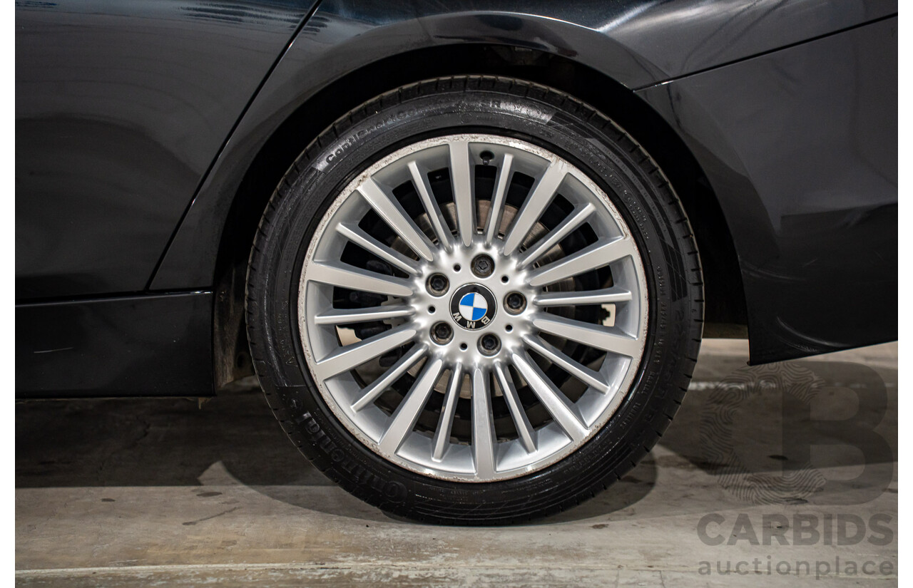 8/2014 BMW 328i Luxury Line F30 MY14 4d Sedan Black Sapphire Metallic Turbo 2.0L