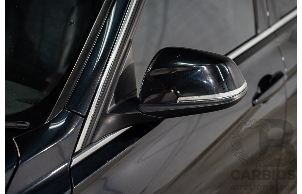 8/2014 BMW 328i Luxury Line F30 MY14 4d Sedan Black Sapphire Metallic Turbo 2.0L