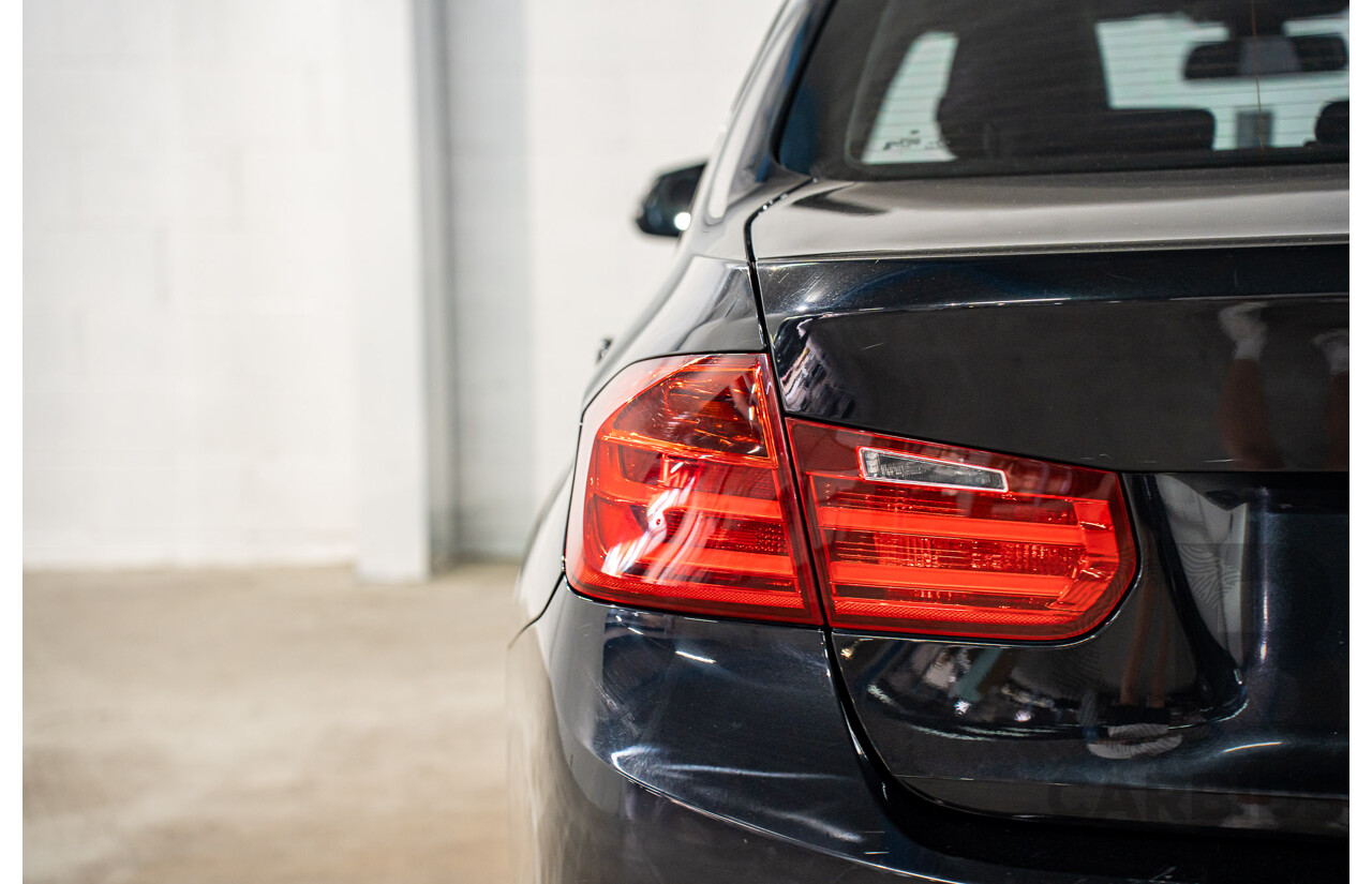 8/2014 BMW 328i Luxury Line F30 MY14 4d Sedan Black Sapphire Metallic Turbo 2.0L
