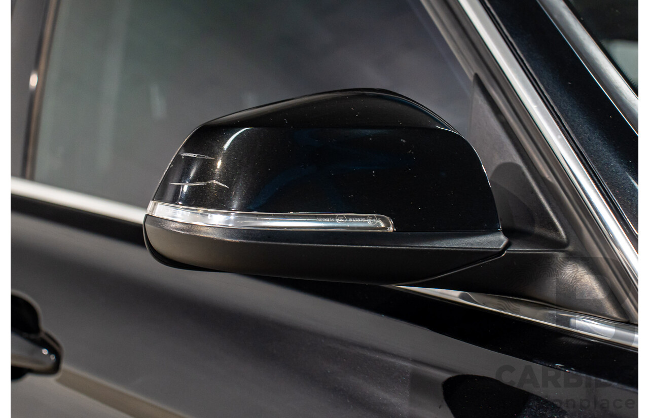 8/2014 BMW 328i Luxury Line F30 MY14 4d Sedan Black Sapphire Metallic Turbo 2.0L