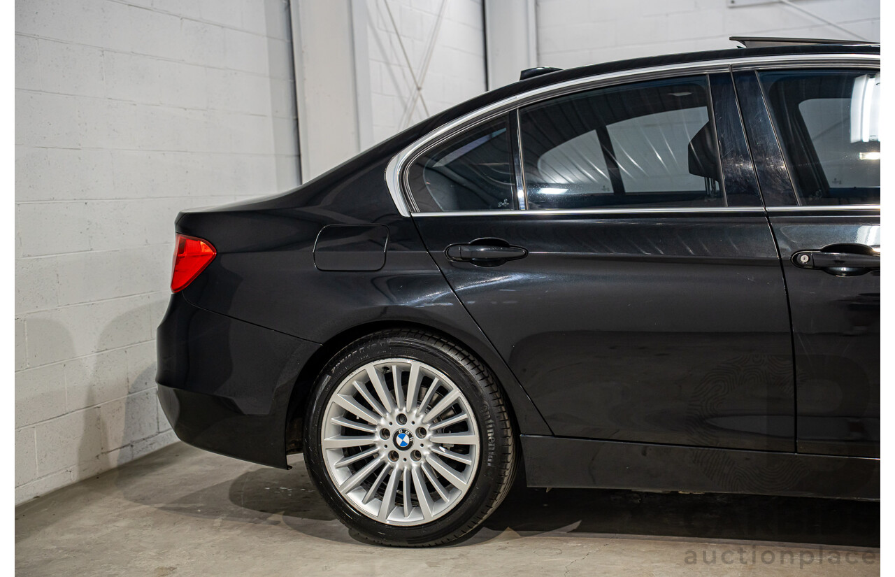 8/2014 BMW 328i Luxury Line F30 MY14 4d Sedan Black Sapphire Metallic Turbo 2.0L