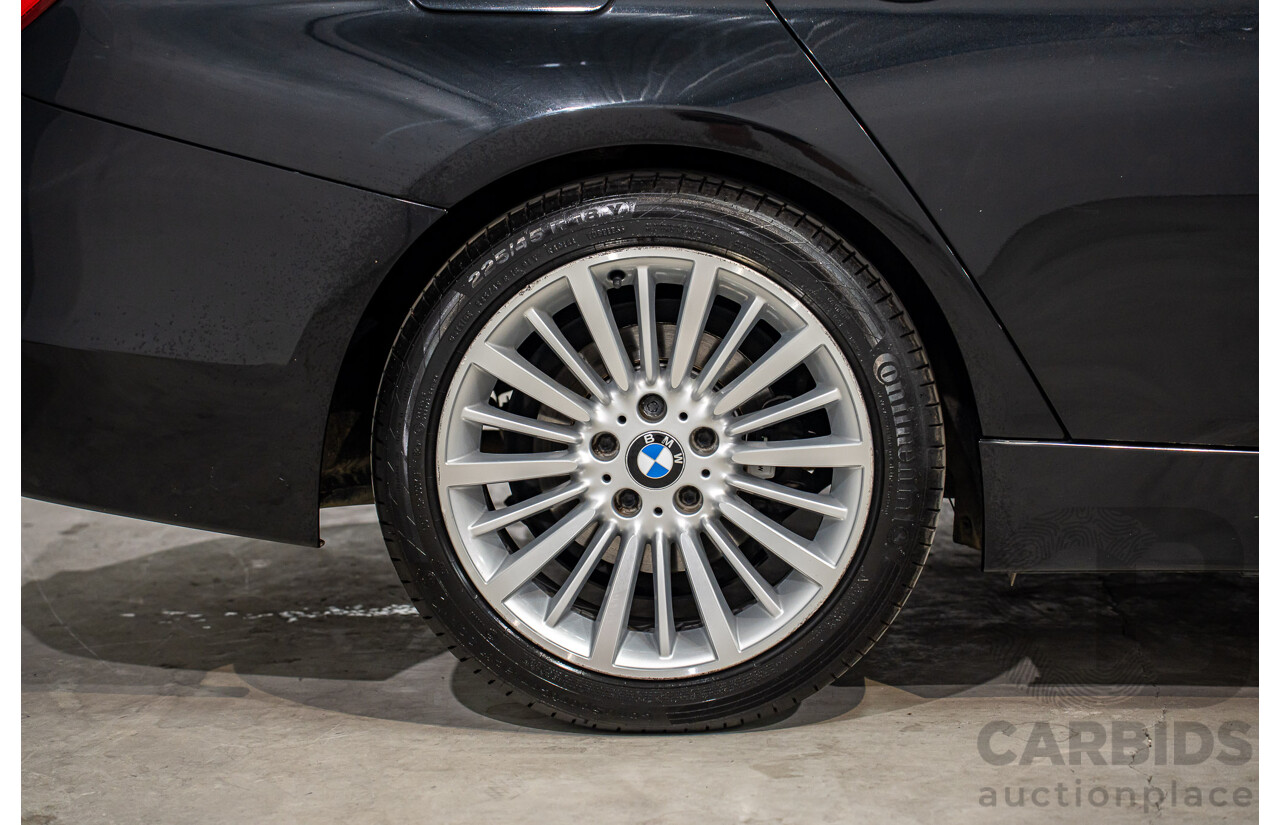 8/2014 BMW 328i Luxury Line F30 MY14 4d Sedan Black Sapphire Metallic Turbo 2.0L