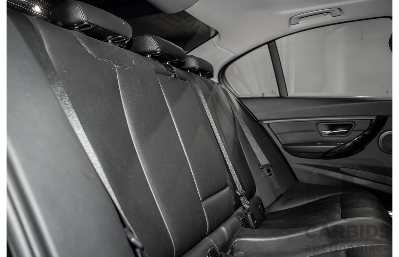 8/2014 BMW 328i Luxury Line F30 MY14 4d Sedan Black Sapphire Metallic Turbo 2.0L