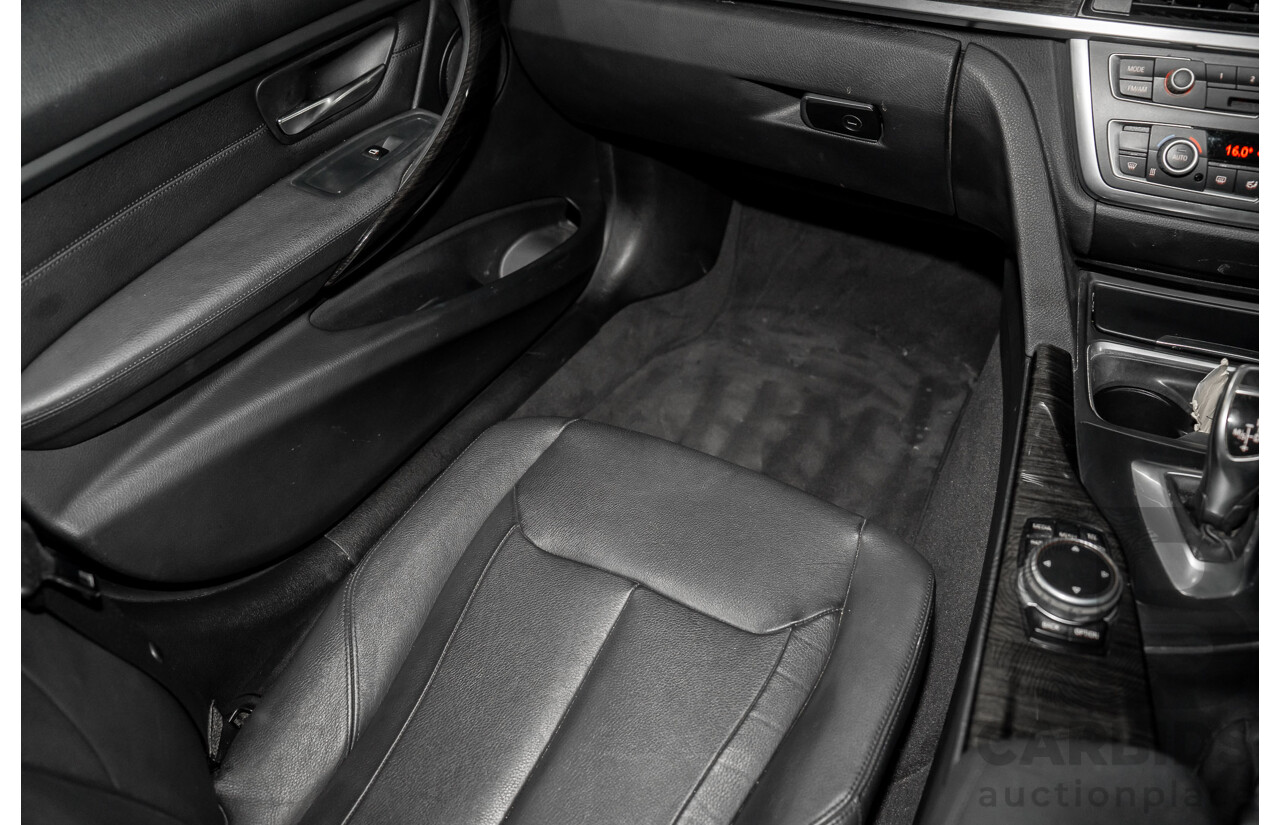 8/2014 BMW 328i Luxury Line F30 MY14 4d Sedan Black Sapphire Metallic Turbo 2.0L