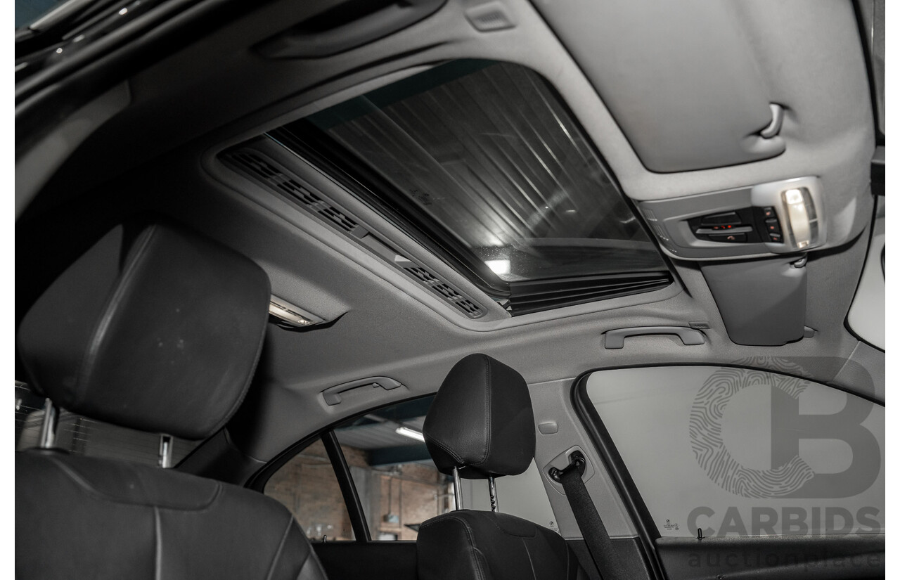 8/2014 BMW 328i Luxury Line F30 MY14 4d Sedan Black Sapphire Metallic Turbo 2.0L