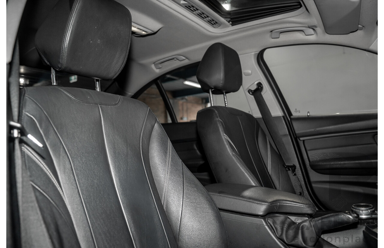 8/2014 BMW 328i Luxury Line F30 MY14 4d Sedan Black Sapphire Metallic Turbo 2.0L