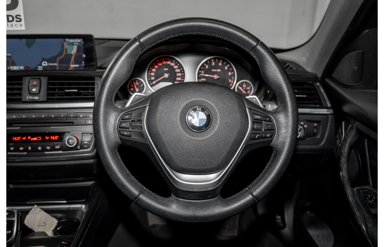8/2014 BMW 328i Luxury Line F30 MY14 4d Sedan Black Sapphire Metallic Turbo 2.0L