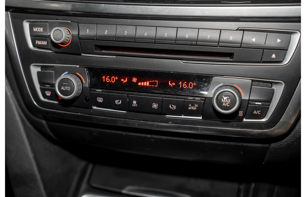 8/2014 BMW 328i Luxury Line F30 MY14 4d Sedan Black Sapphire Metallic Turbo 2.0L