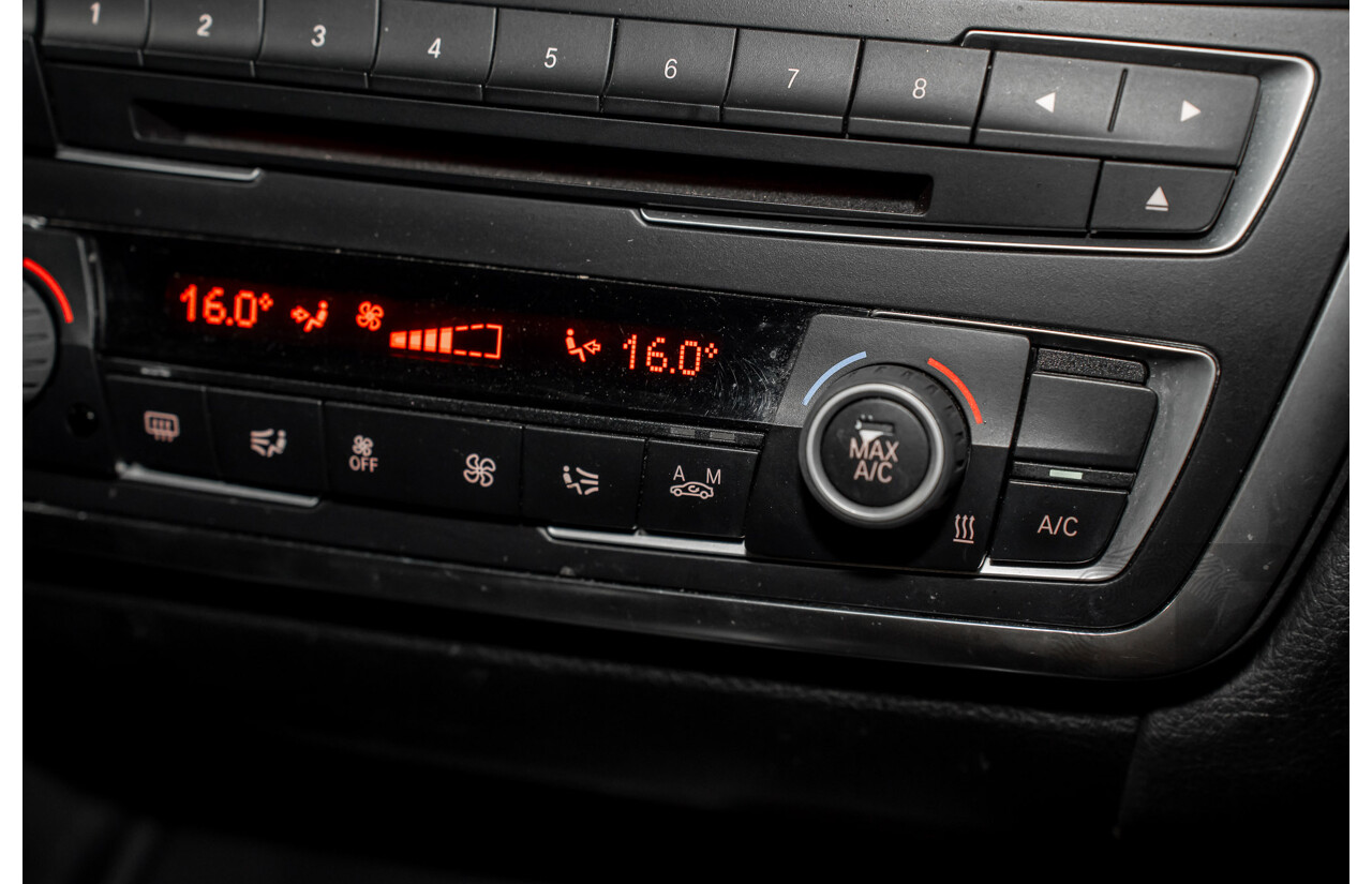 8/2014 BMW 328i Luxury Line F30 MY14 4d Sedan Black Sapphire Metallic Turbo 2.0L