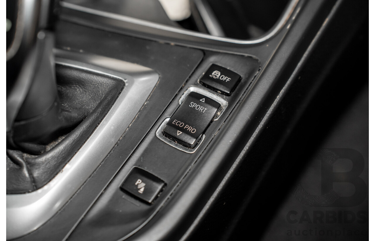 8/2014 BMW 328i Luxury Line F30 MY14 4d Sedan Black Sapphire Metallic Turbo 2.0L