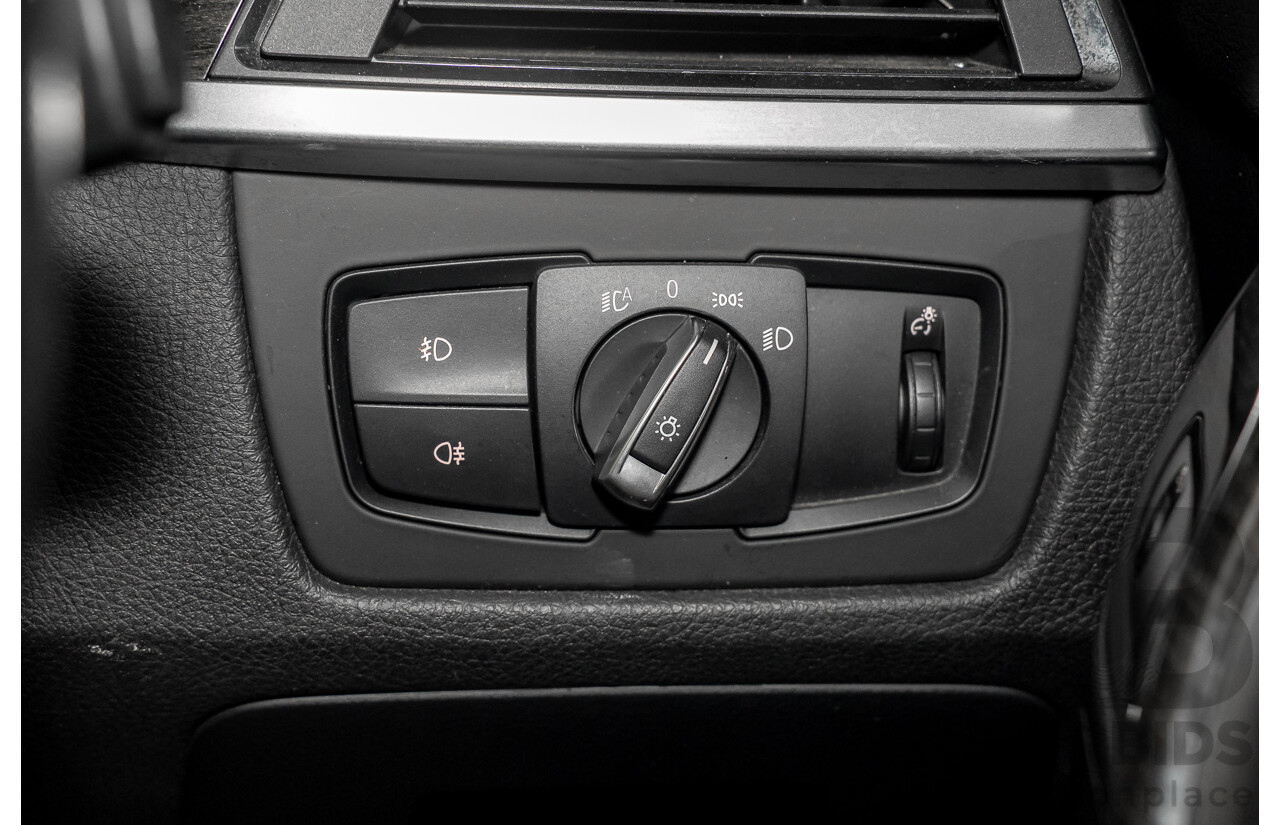 8/2014 BMW 328i Luxury Line F30 MY14 4d Sedan Black Sapphire Metallic Turbo 2.0L