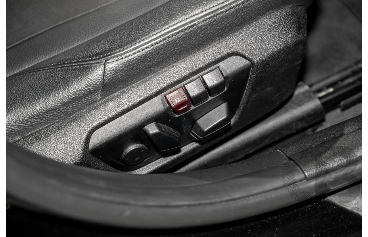 8/2014 BMW 328i Luxury Line F30 MY14 4d Sedan Black Sapphire Metallic Turbo 2.0L