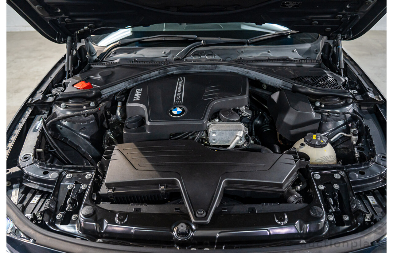 8/2014 BMW 328i Luxury Line F30 MY14 4d Sedan Black Sapphire Metallic Turbo 2.0L