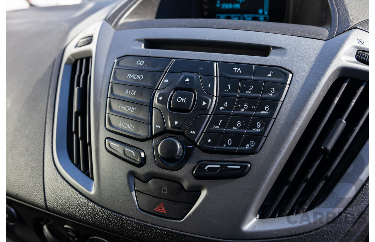 05/2016 Ford Transit Custom 290S SWB (FWD) VN MY16.00 3D Van Frozen White Turbo Diesel 2.2L