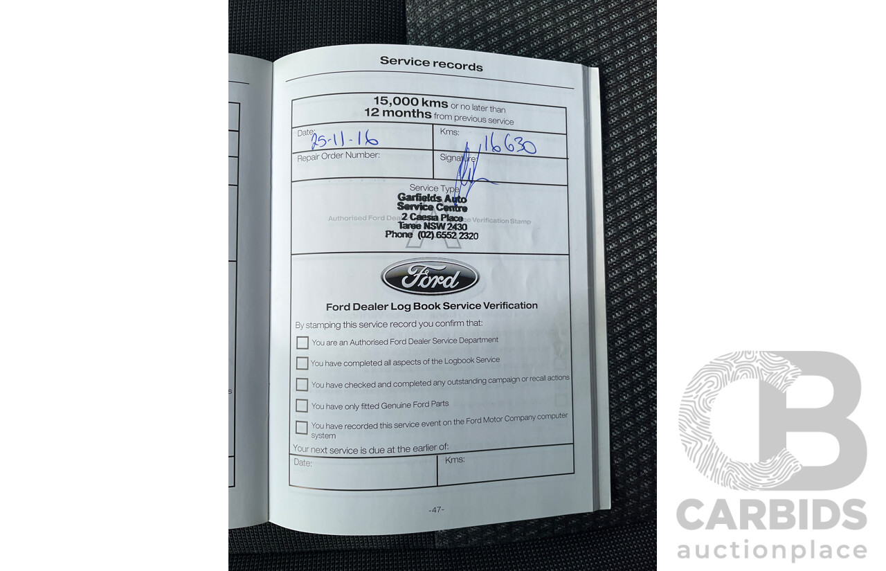 05/2016 Ford Transit Custom 290S SWB (FWD) VN MY16.00 3D Van Frozen White Turbo Diesel 2.2L