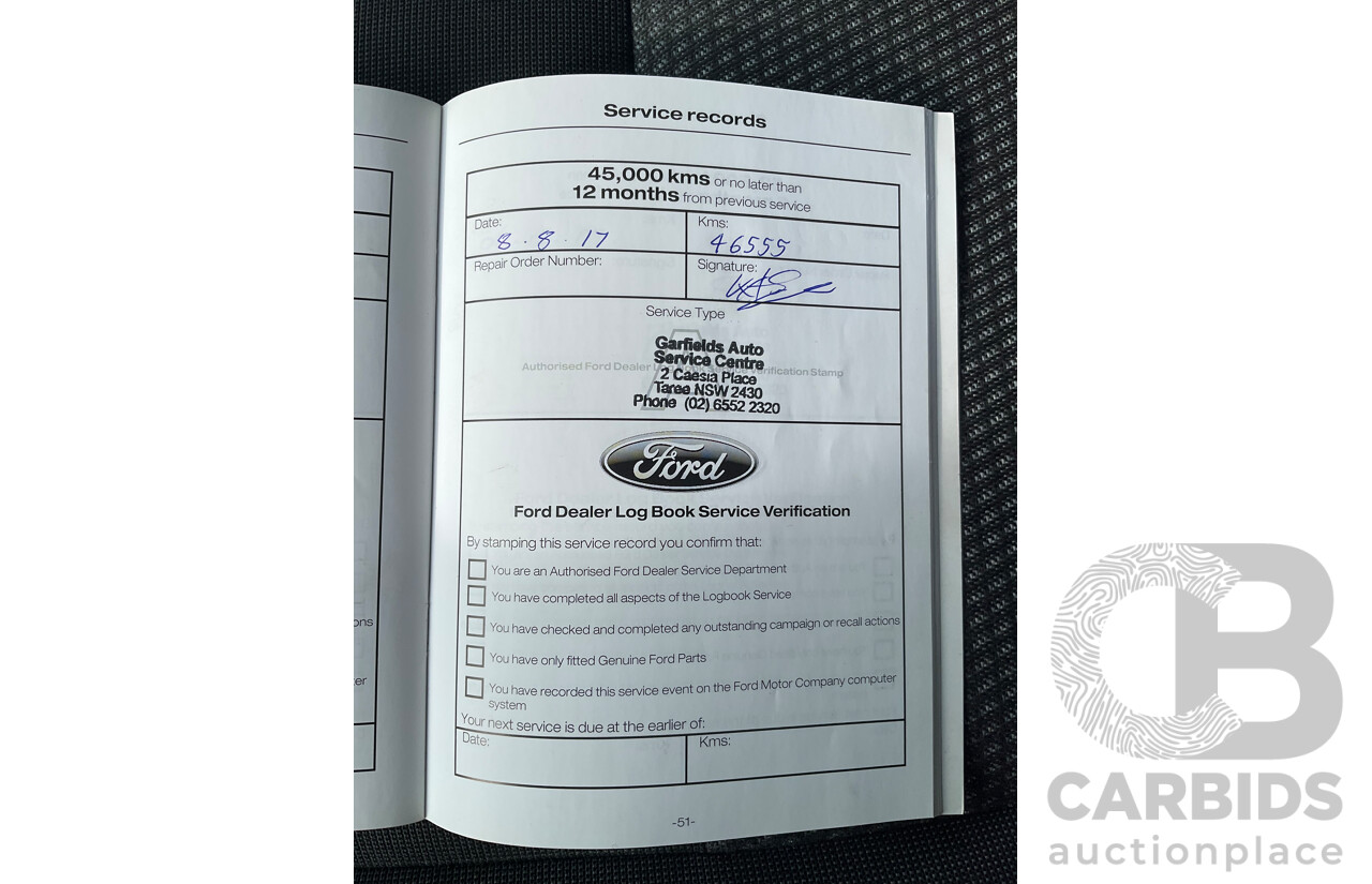 05/2016 Ford Transit Custom 290S SWB (FWD) VN MY16.00 3D Van Frozen White Turbo Diesel 2.2L