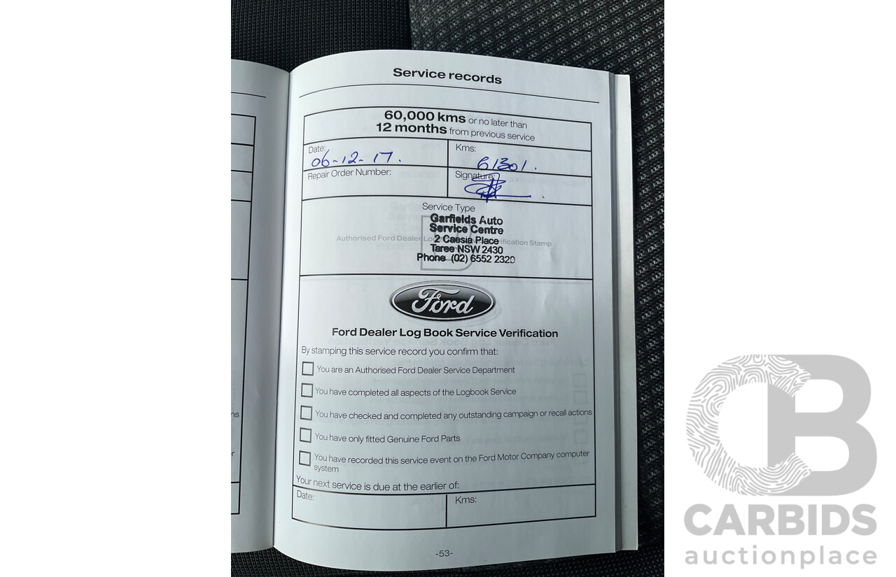 05/2016 Ford Transit Custom 290S SWB (FWD) VN MY16.00 3D Van Frozen White Turbo Diesel 2.2L