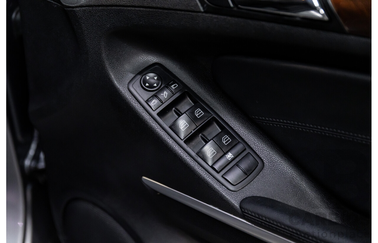 8/2010 Mercedes-Benz ML 350 CDI BE (4x4) W164 09 UPGRADE 4d Wagon Palladium Silver Metallic Turbo Diesel 3.0L