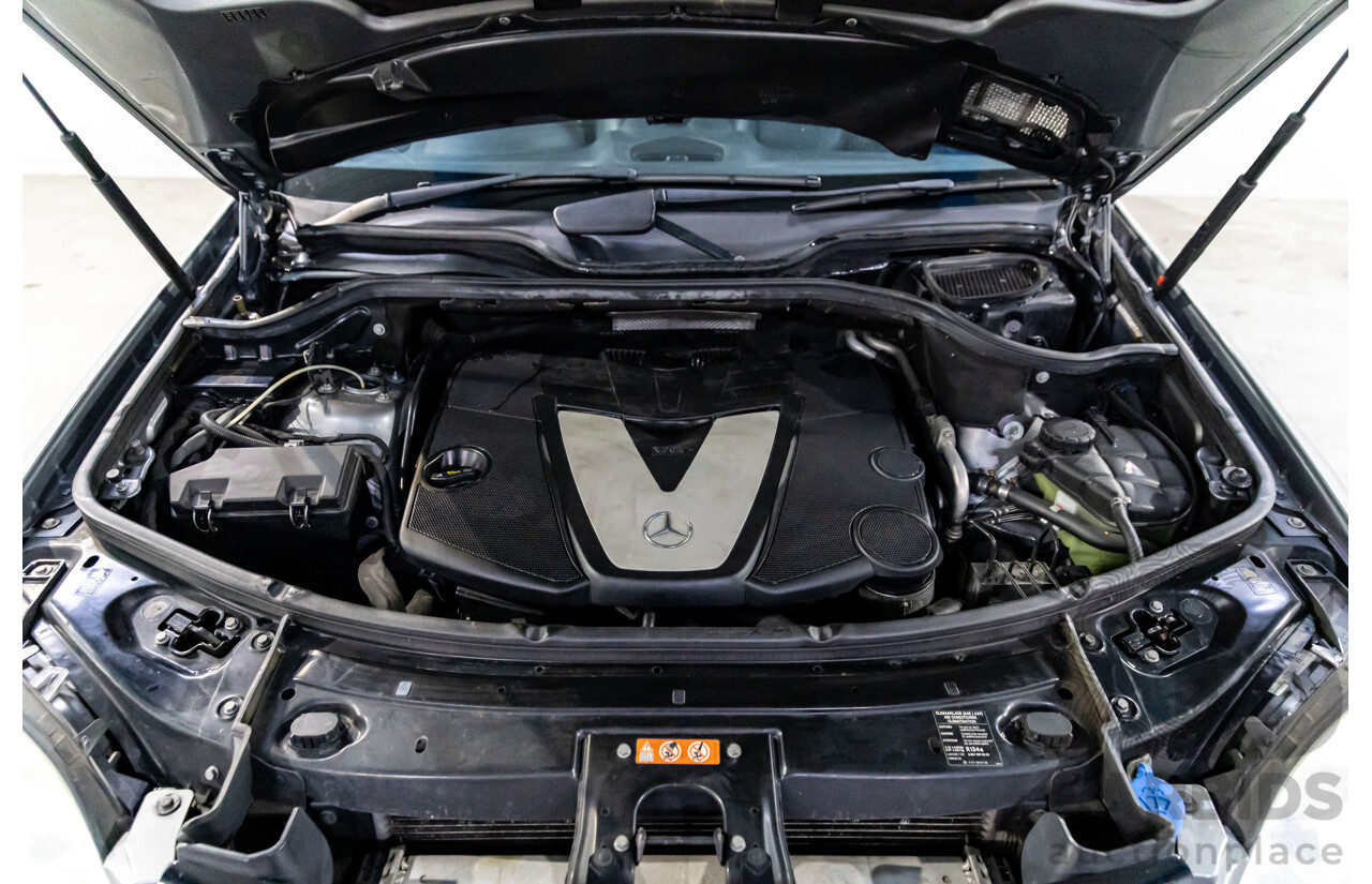 8/2010 Mercedes-Benz ML 350 CDI BE (4x4) W164 09 UPGRADE 4d Wagon Palladium Silver Metallic Turbo Diesel 3.0L