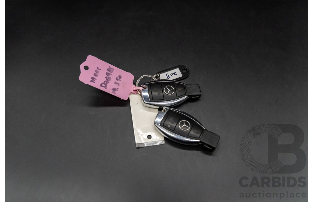 8/2010 Mercedes-Benz ML 350 CDI BE (4x4) W164 09 UPGRADE 4d Wagon Palladium Silver Metallic Turbo Diesel 3.0L