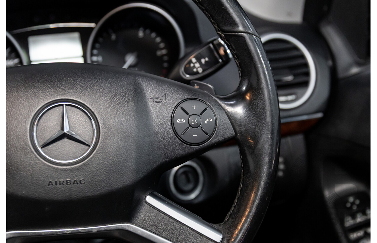 8/2010 Mercedes-Benz ML 350 CDI BE (4x4) W164 09 UPGRADE 4d Wagon Palladium Silver Metallic Turbo Diesel 3.0L