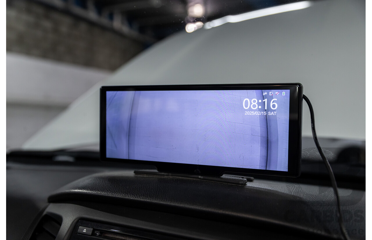 11/2016 Mitsubishi Triton GLX (4x4) MQ MY16 Club C/Chas Solid White Turbo Diesel 2.4L - Custom Tipper Tray