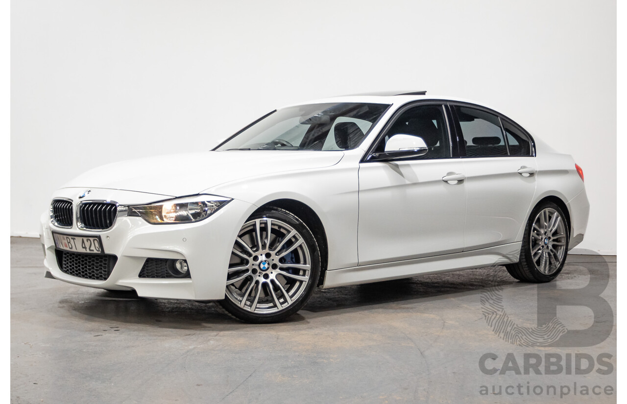 08/2013 BMW 328i M-Sport Package F30 MY13 4d Alpine White Turbo 2.0L