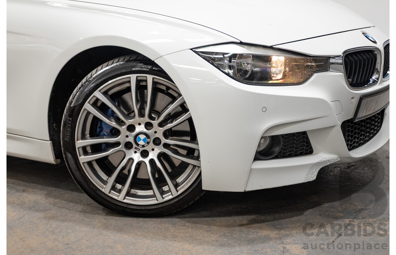 08/2013 BMW 328i M-Sport Package F30 MY13 4d Alpine White Turbo 2.0L