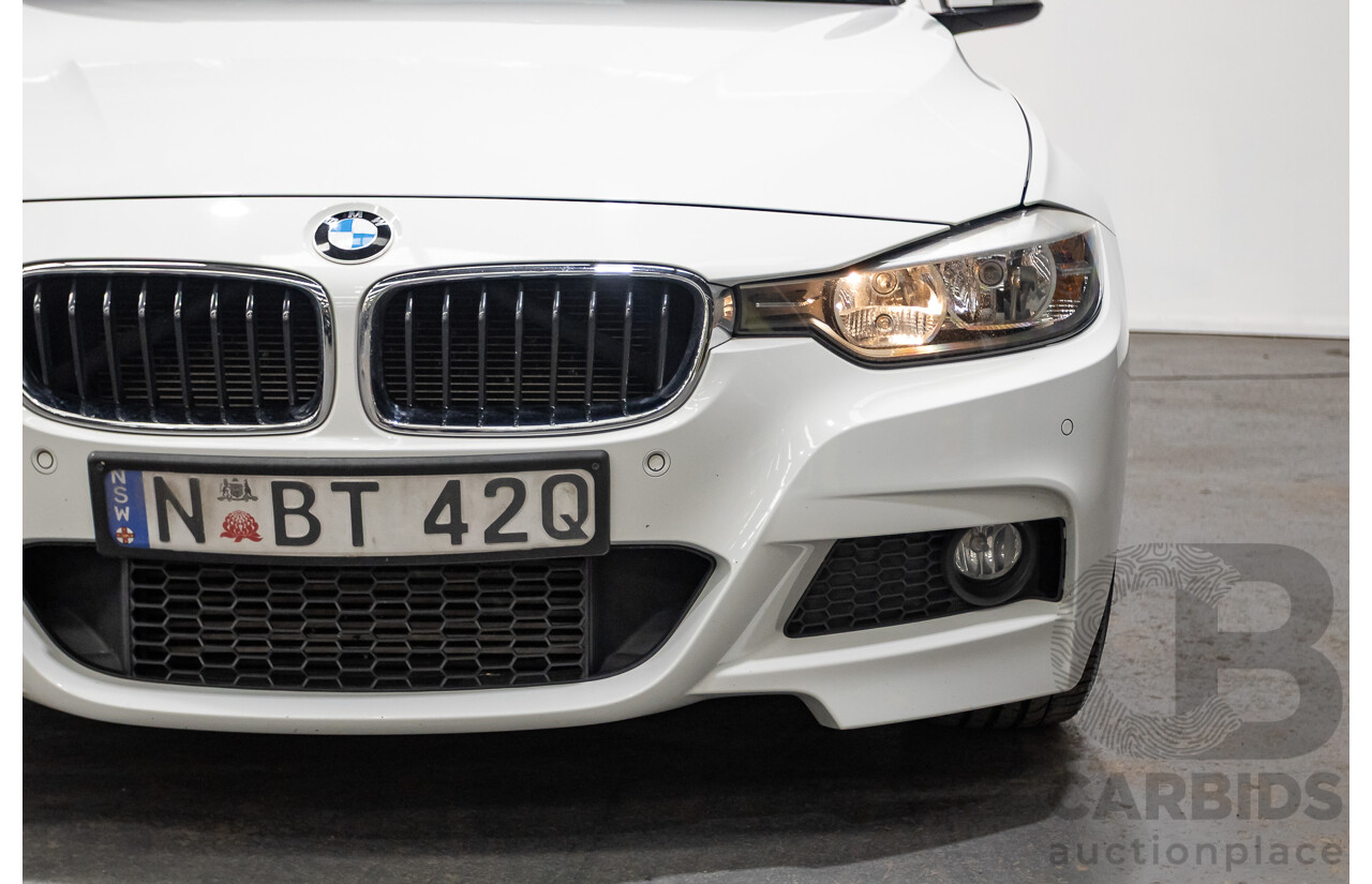 08/2013 BMW 328i M-Sport Package F30 MY13 4d Alpine White Turbo 2.0L