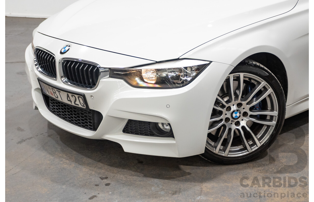 08/2013 BMW 328i M-Sport Package F30 MY13 4d Alpine White Turbo 2.0L