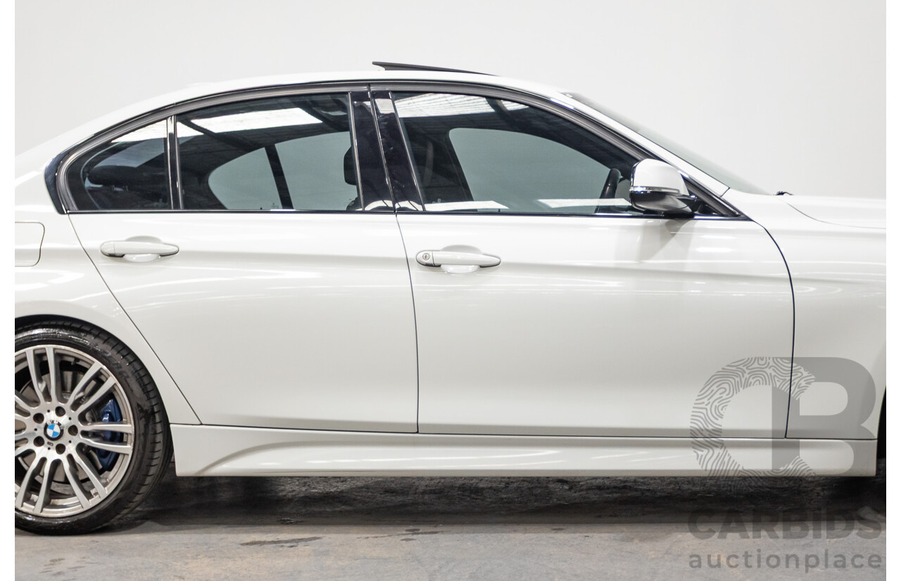 08/2013 BMW 328i M-Sport Package F30 MY13 4d Alpine White Turbo 2.0L