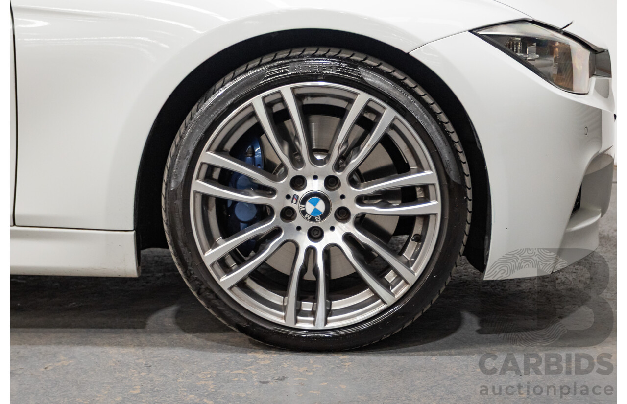 08/2013 BMW 328i M-Sport Package F30 MY13 4d Alpine White Turbo 2.0L