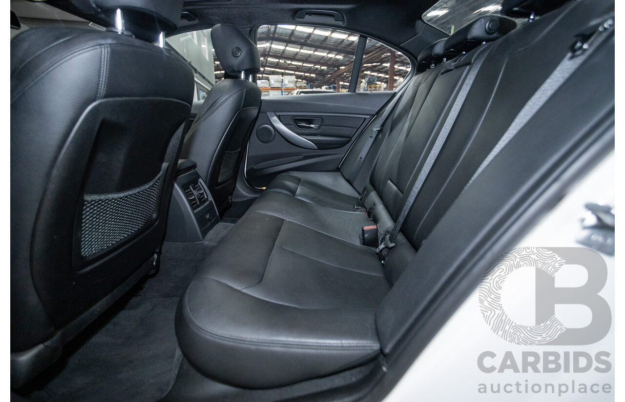 08/2013 BMW 328i M-Sport Package F30 MY13 4d Alpine White Turbo 2.0L