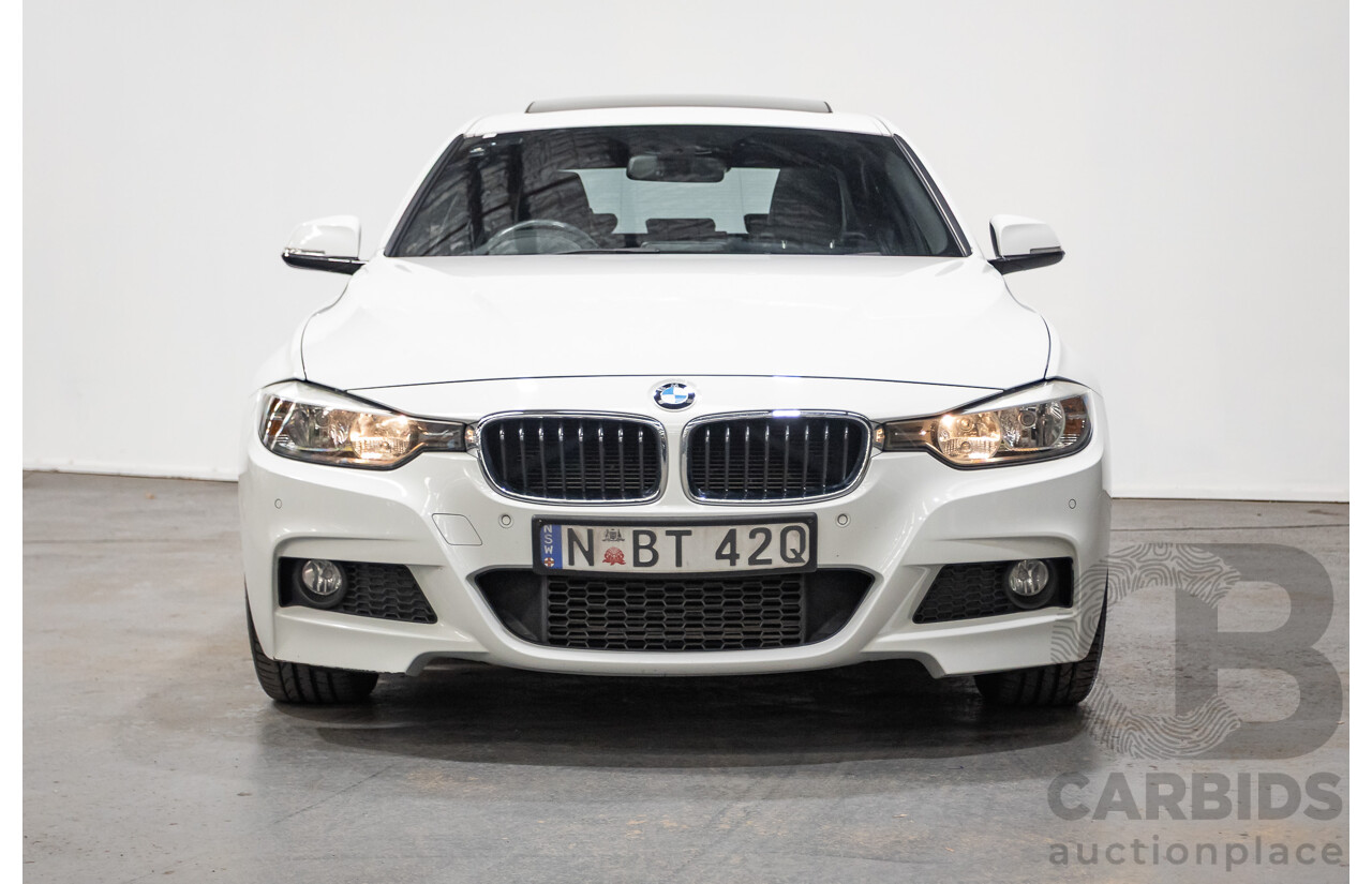 08/2013 BMW 328i M-Sport Package F30 MY13 4d Alpine White Turbo 2.0L