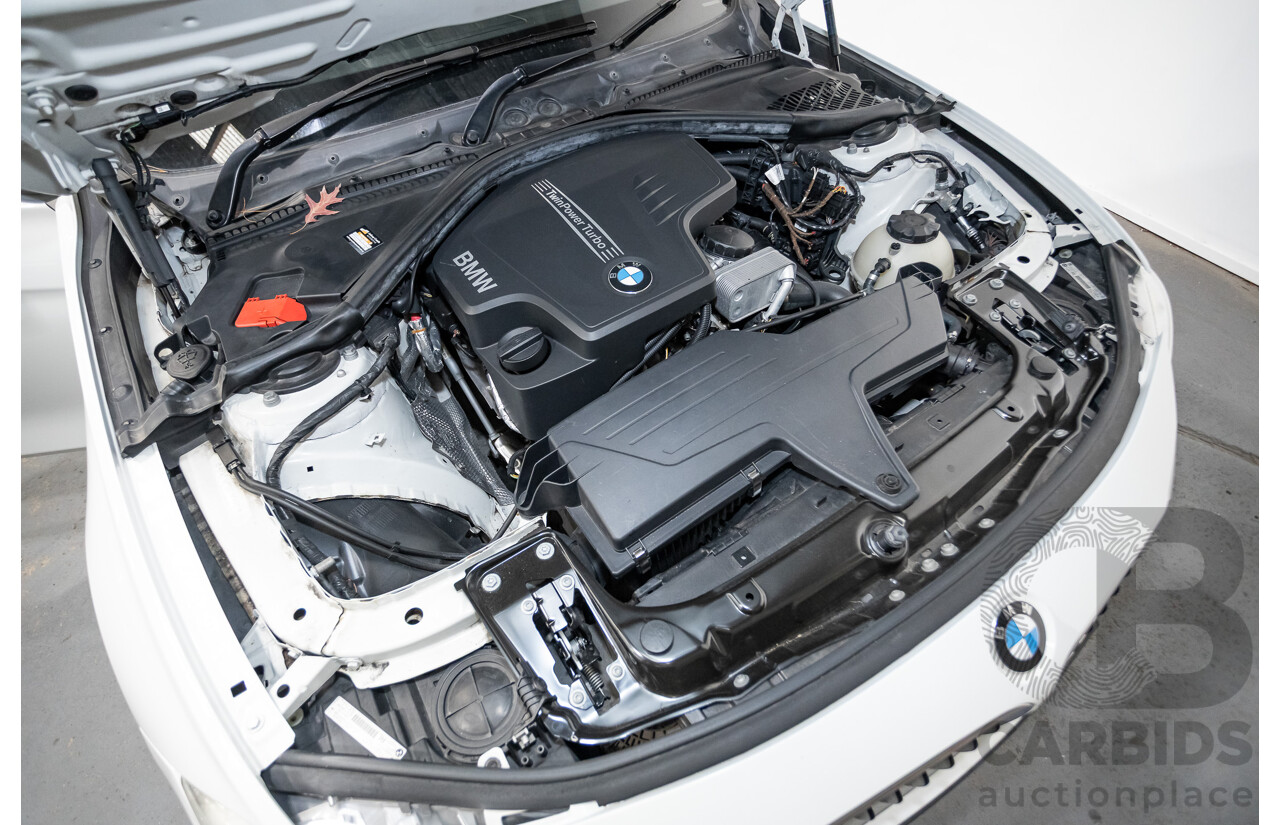 08/2013 BMW 328i M-Sport Package F30 MY13 4d Alpine White Turbo 2.0L
