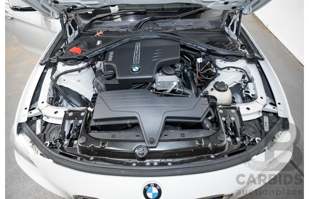 08/2013 BMW 328i M-Sport Package F30 MY13 4d Alpine White Turbo 2.0L