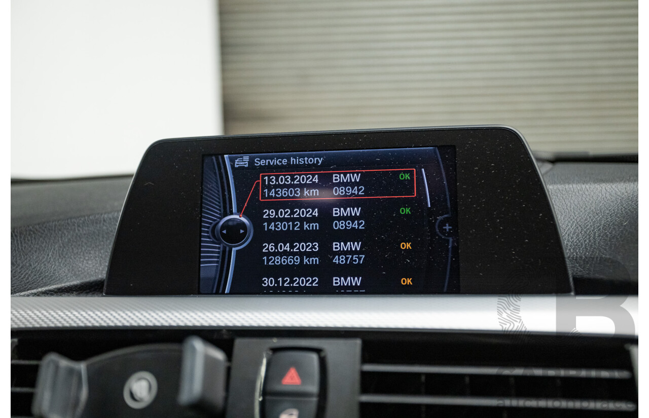 08/2013 BMW 328i M-Sport Package F30 MY13 4d Alpine White Turbo 2.0L