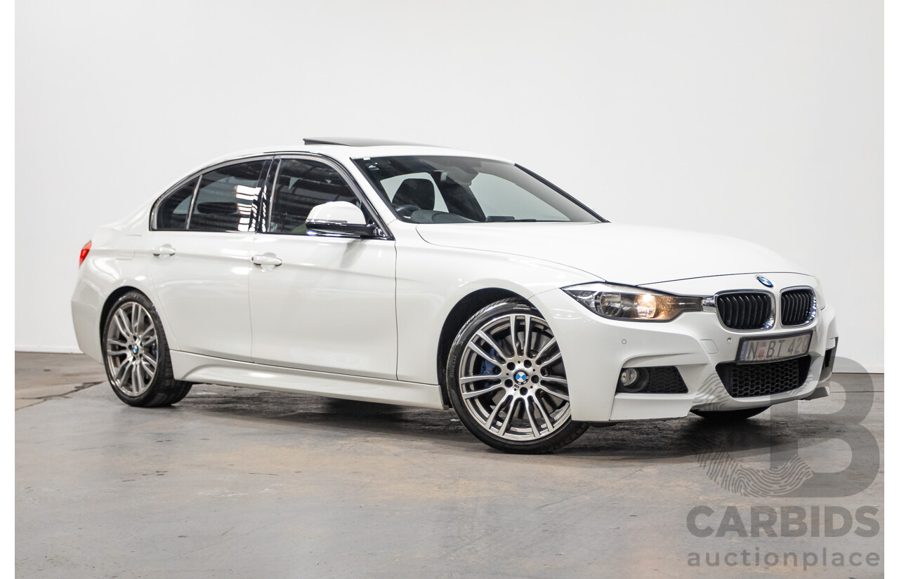 08/2013 BMW 328i M-Sport Package F30 MY13 4d Alpine White Turbo 2.0L