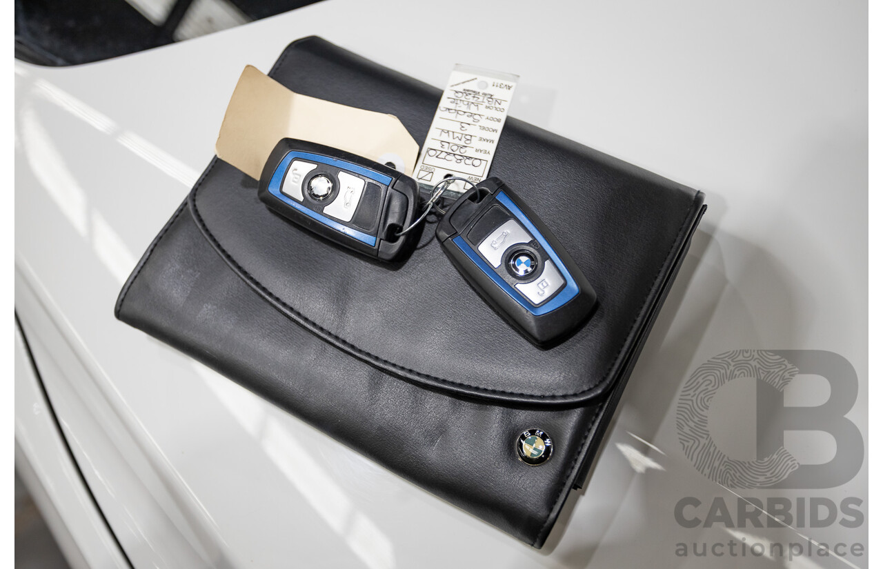 08/2013 BMW 328i M-Sport Package F30 MY13 4d Alpine White Turbo 2.0L
