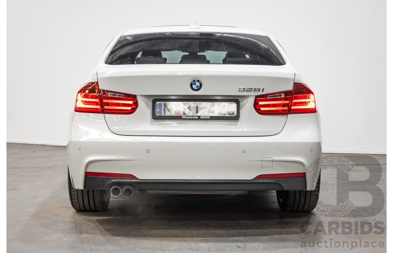08/2013 BMW 328i M-Sport Package F30 MY13 4d Alpine White Turbo 2.0L