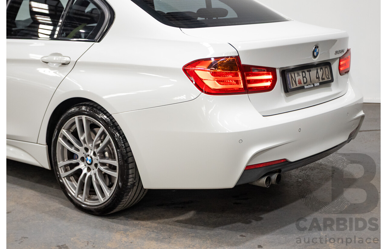 08/2013 BMW 328i M-Sport Package F30 MY13 4d Alpine White Turbo 2.0L