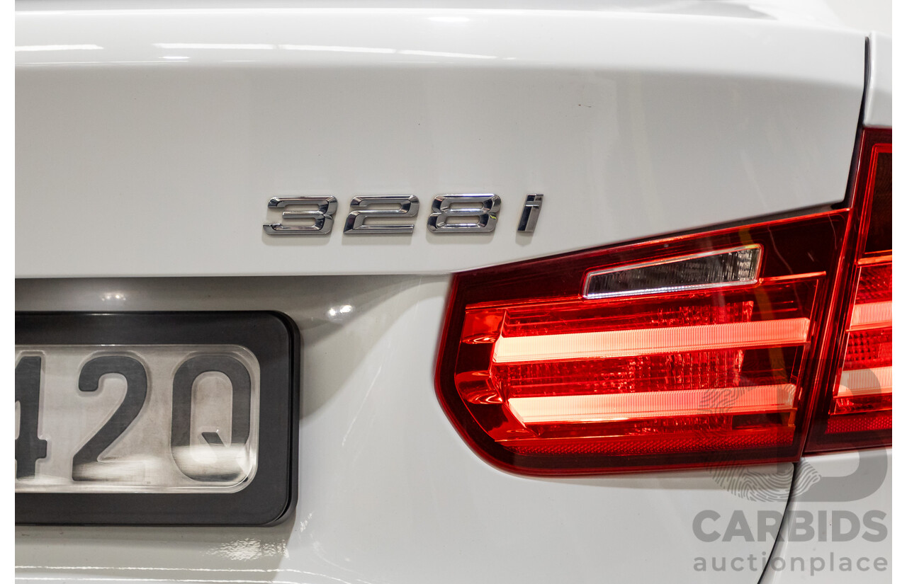 08/2013 BMW 328i M-Sport Package F30 MY13 4d Alpine White Turbo 2.0L