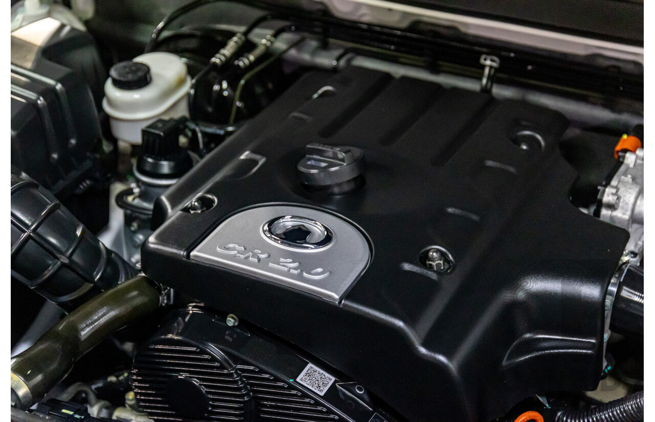 1/2021 Great Wall Steed (4x4) K2 C/Chas Pure White Turbo Diesel 2.0L