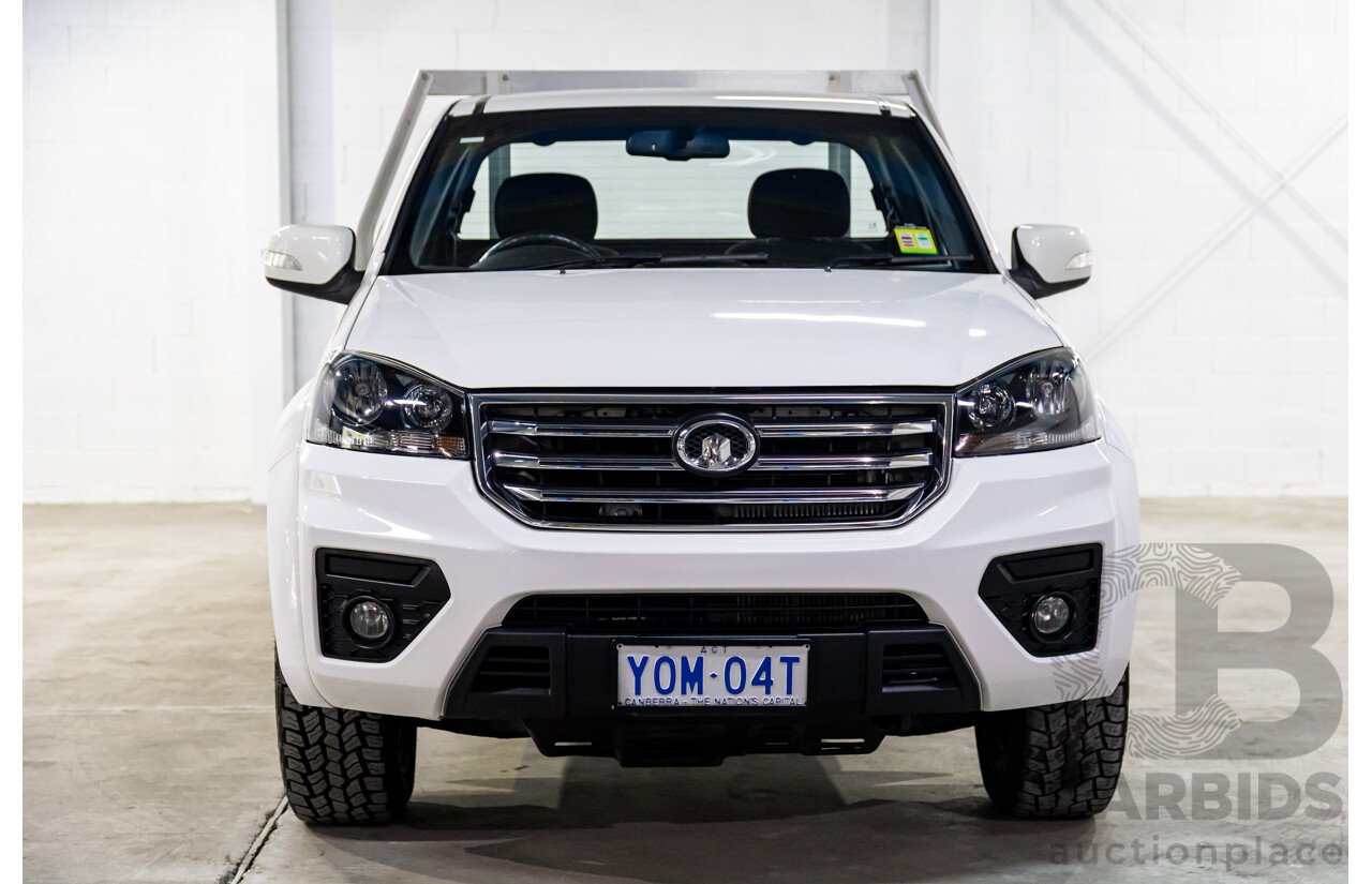 1/2021 Great Wall Steed (4x4) K2 C/Chas Pure White Turbo Diesel 2.0L