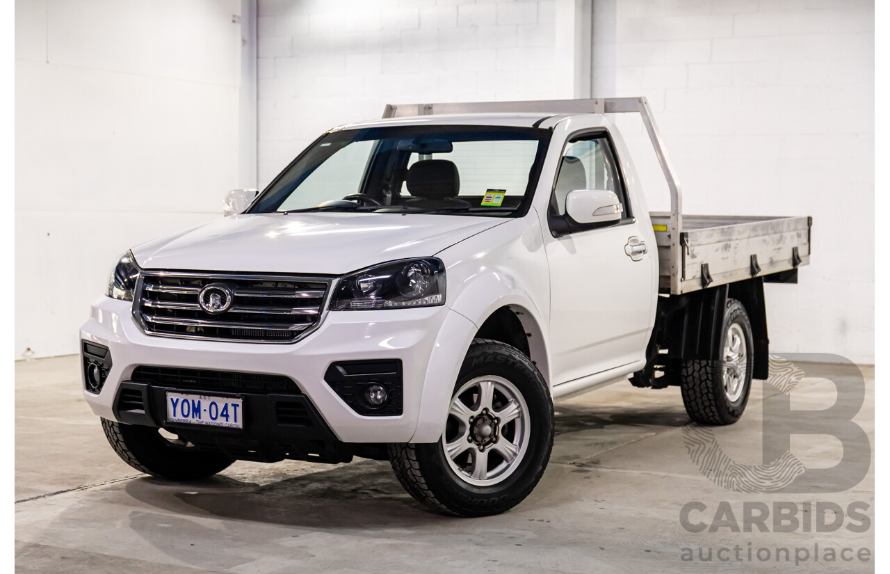 1/2021 Great Wall Steed (4x4) K2 C/Chas Pure White Turbo Diesel 2.0L