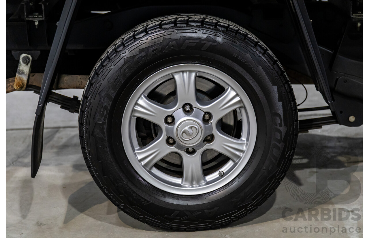 1/2021 Great Wall Steed (4x4) K2 C/Chas Pure White Turbo Diesel 2.0L