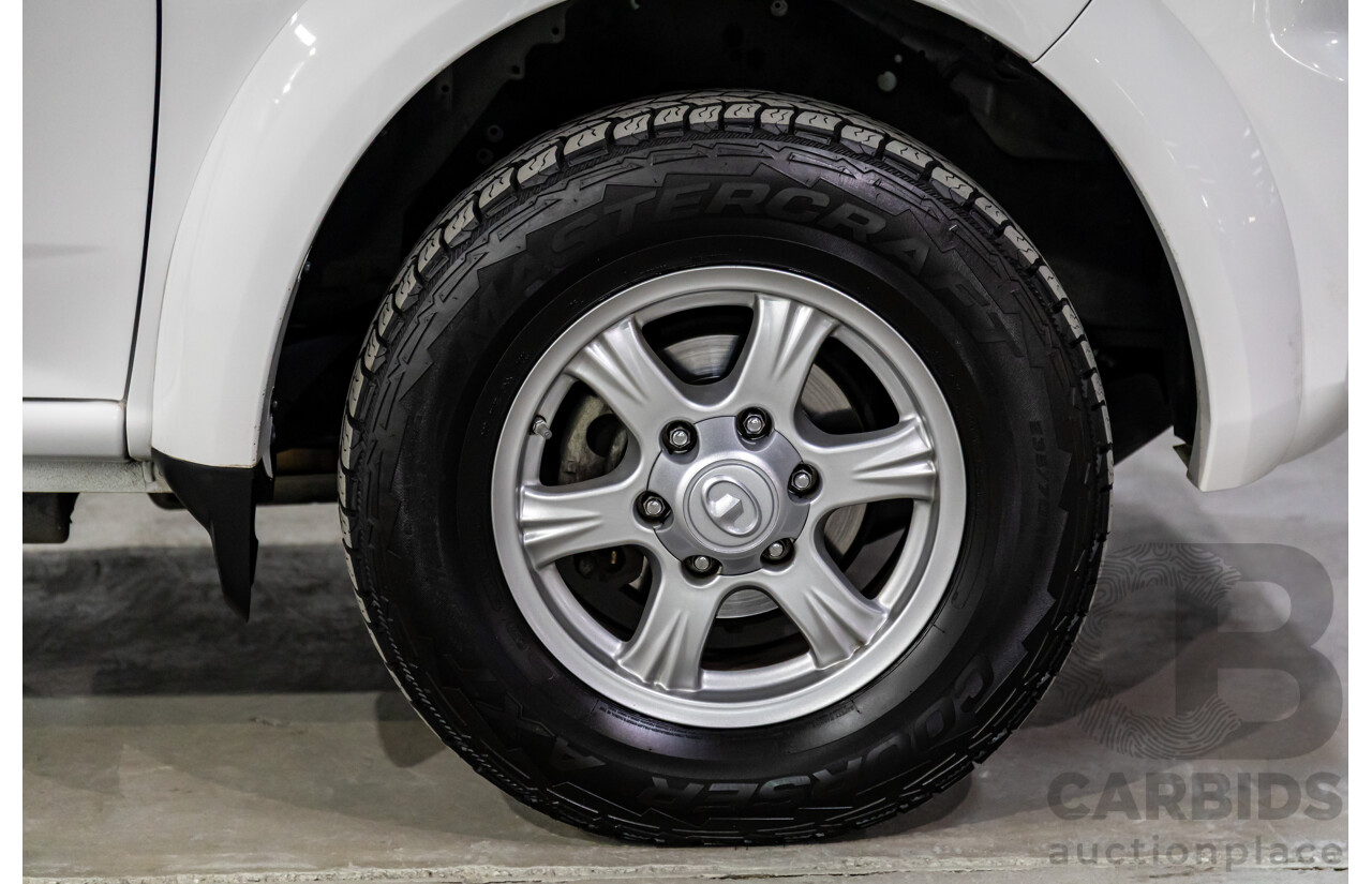 1/2021 Great Wall Steed (4x4) K2 C/Chas Pure White Turbo Diesel 2.0L