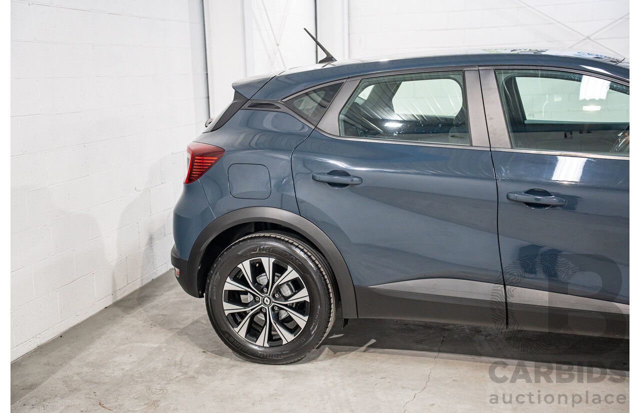 01/2023 Renault Captur Life (FWD) XJB MY23 4d Wagon Smokey Blue Turbo 1.3L