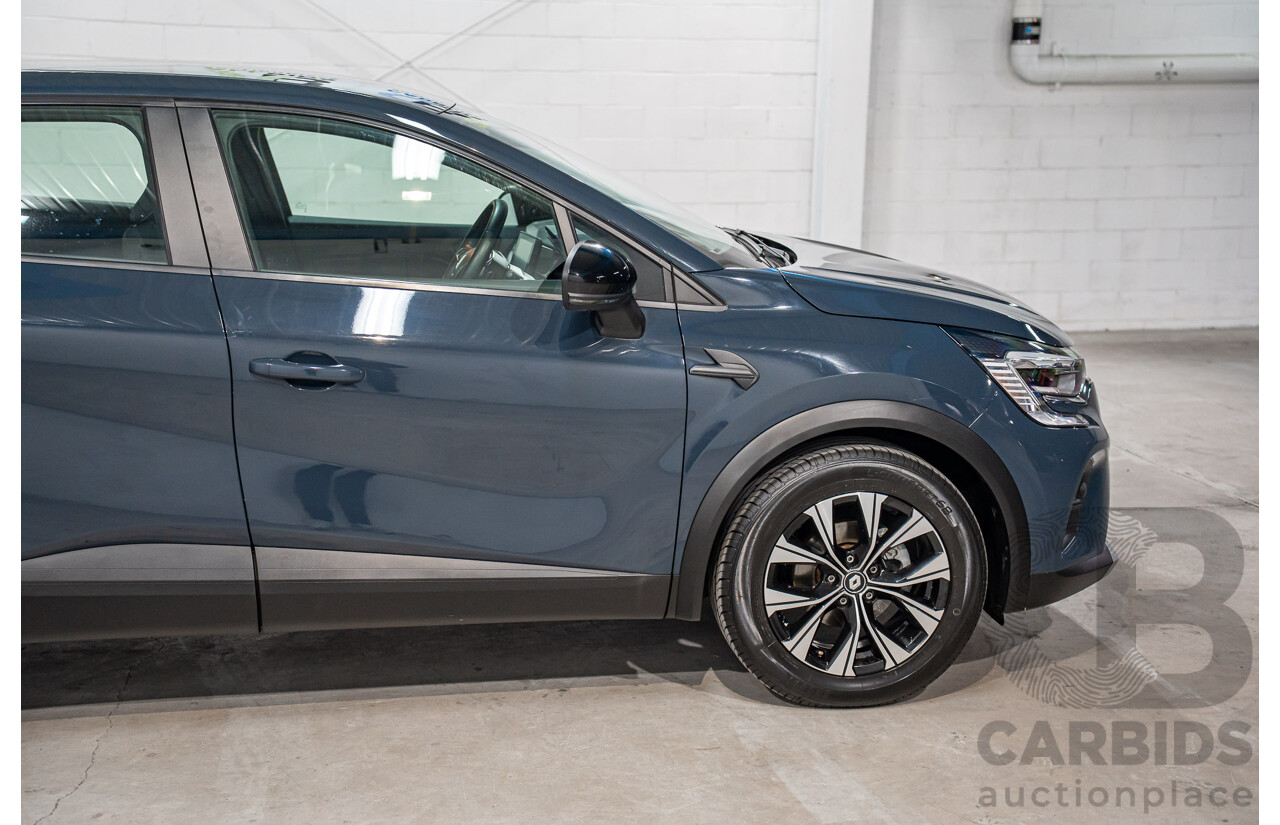01/2023 Renault Captur Life (FWD) XJB MY23 4d Wagon Smokey Blue Turbo 1.3L